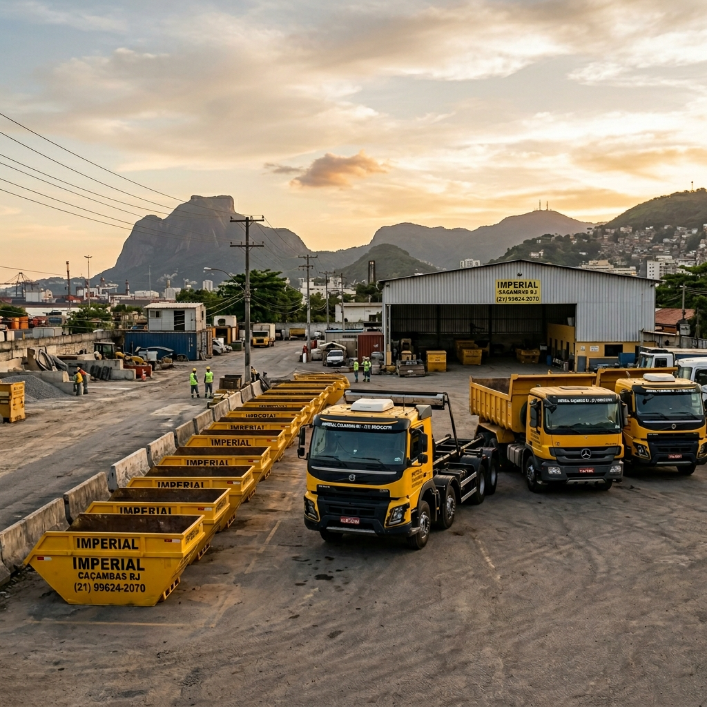 Coleta de resíduos construção civil RJ